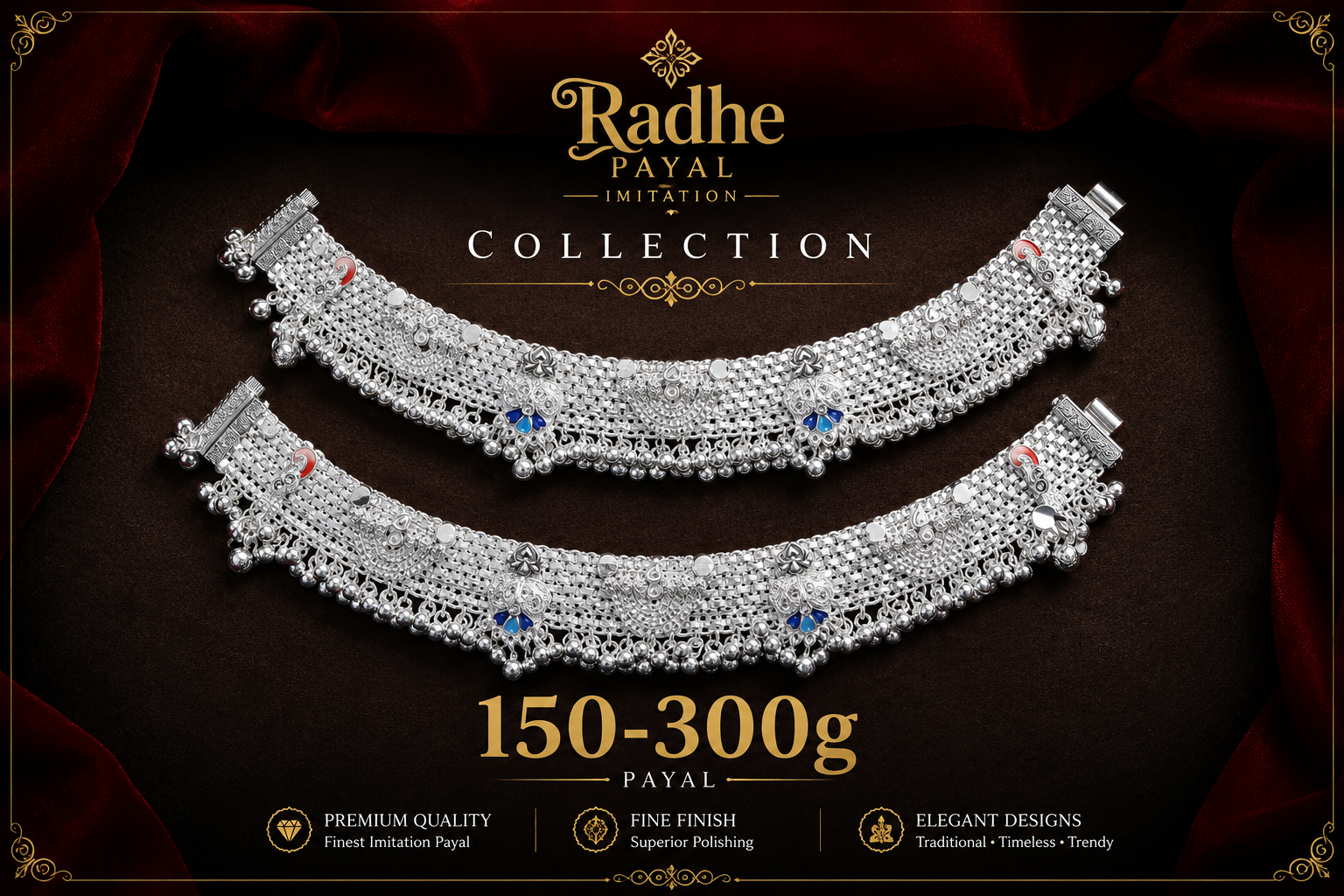 150-300 gm Payal