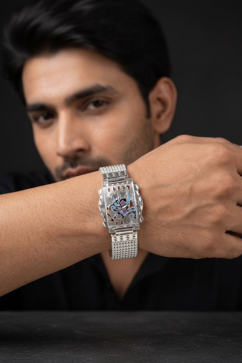 Premium R Plus Lucky Silver-Plated Traditional Jewellery