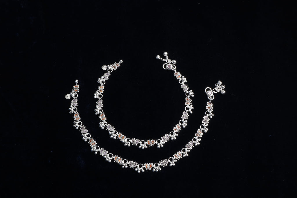 Royal Style German Silver Payal with Long Lasting Shine & Premium Craftsmanship