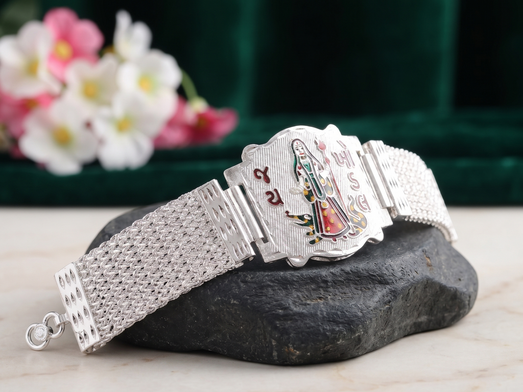 Premium R Plus Lucky Silver-Plated Traditional Jewellery