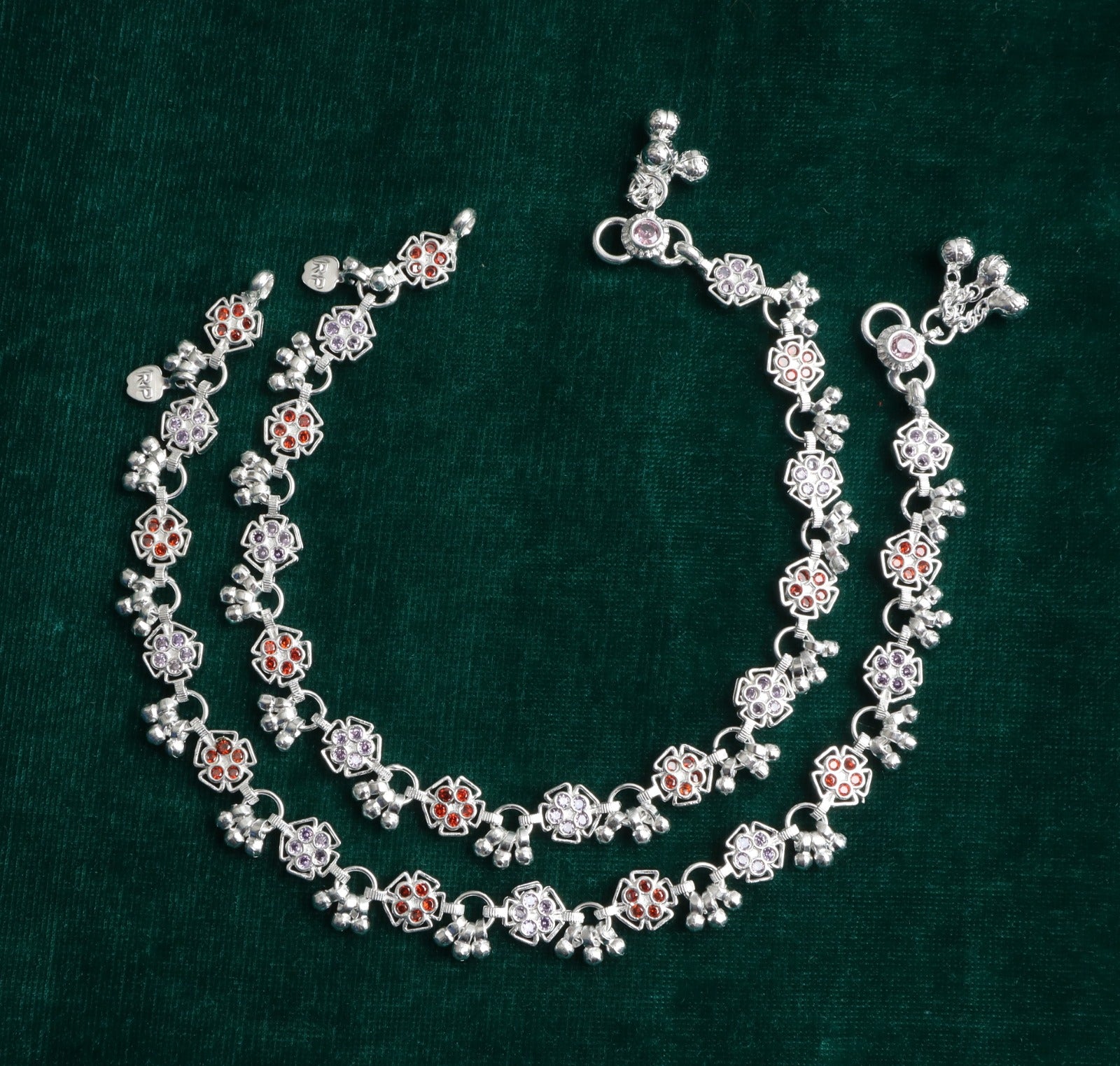 Royal Style German Silver Payal with Long Lasting Shine & Premium Craftsmanship