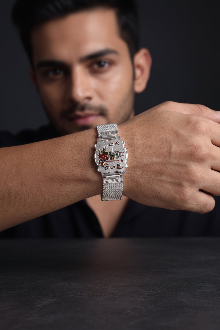 Premium R Plus Lucky Silver-Plated Traditional Jewellery