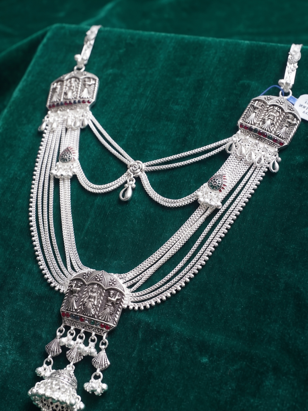 Traditional Designer Kandora | Silver Plated Ethnic Jewellery for Women