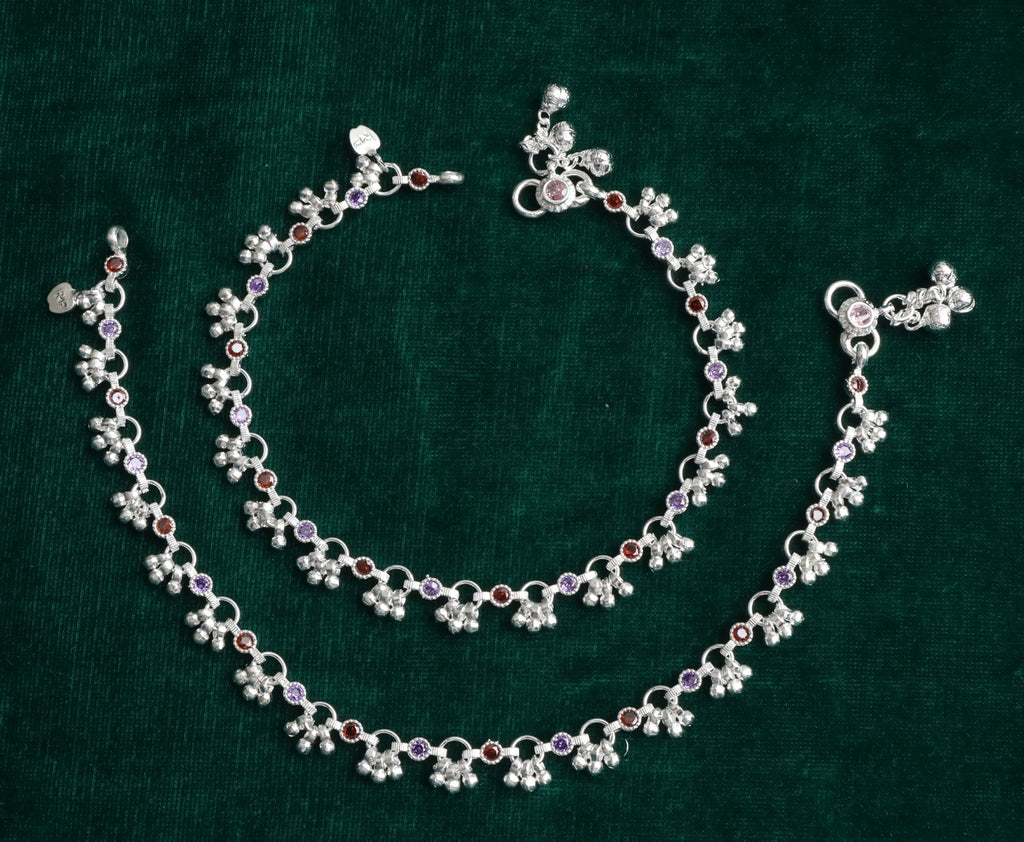 Royal Style German Silver Payal with Long Lasting Shine & Premium Craftsmanship