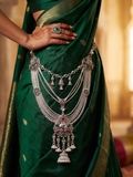 Traditional Designer Kandora | Silver Plated Ethnic Jewellery for Women