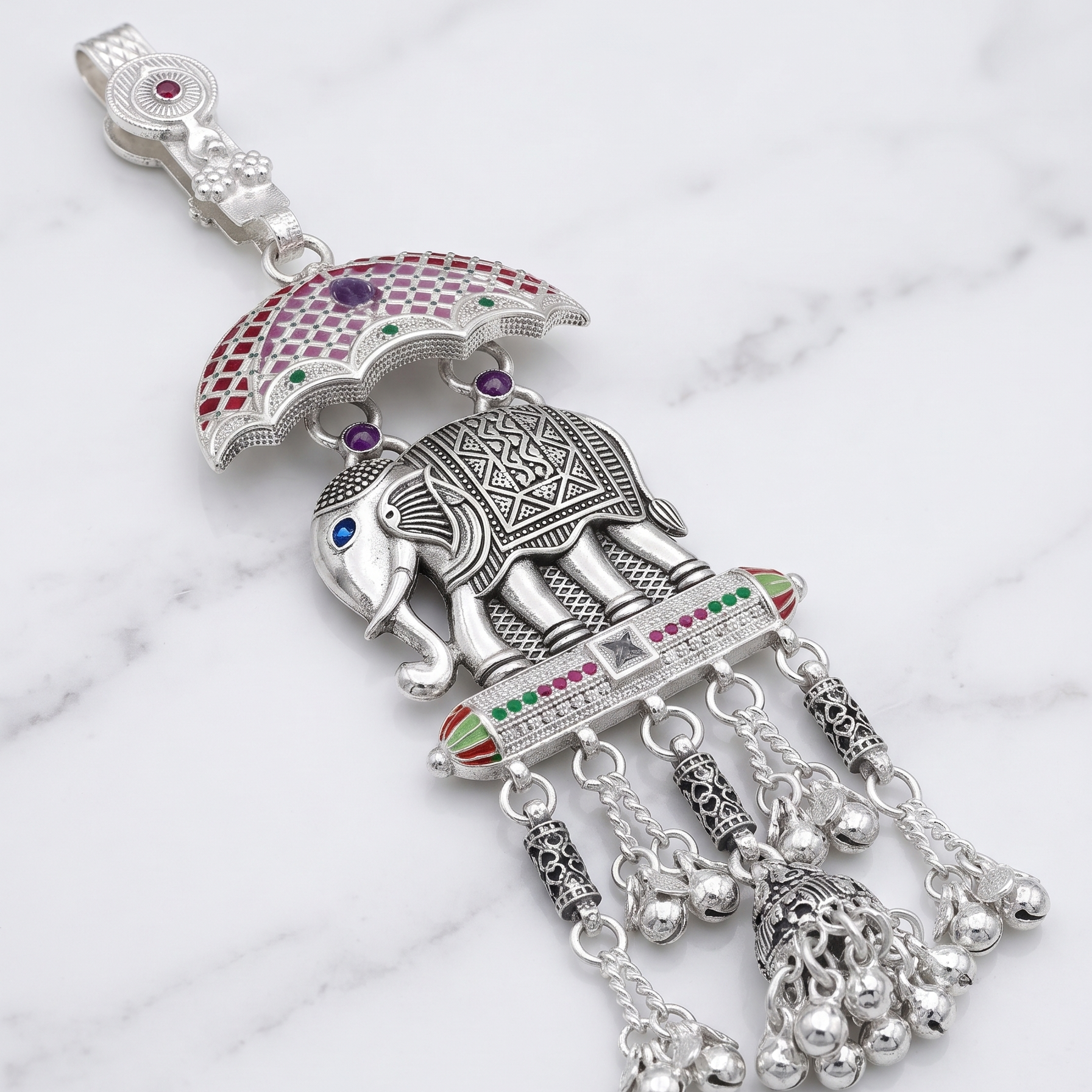Traditional  Art Jewellery with Premium German Silver Finish