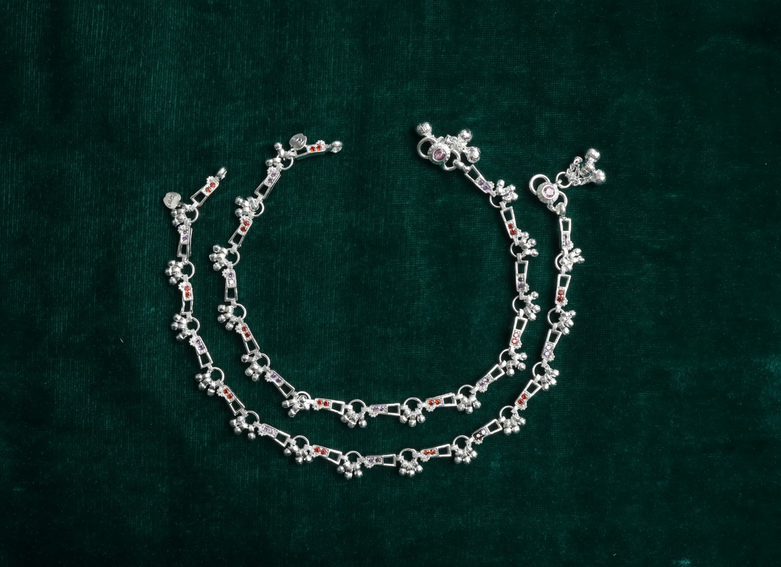 Royal Style German Silver Payal with Long Lasting Shine & Premium Craftsmanship