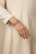 Luxury Silver-Plated German Silver Bangles | Jwelisha