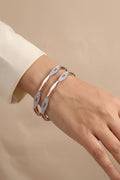 Luxury Silver-Plated German Silver Bangles | Jwelisha