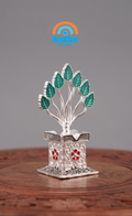 Radhe Payal Silver Plated Tulsi Kyari (Holy Basil)