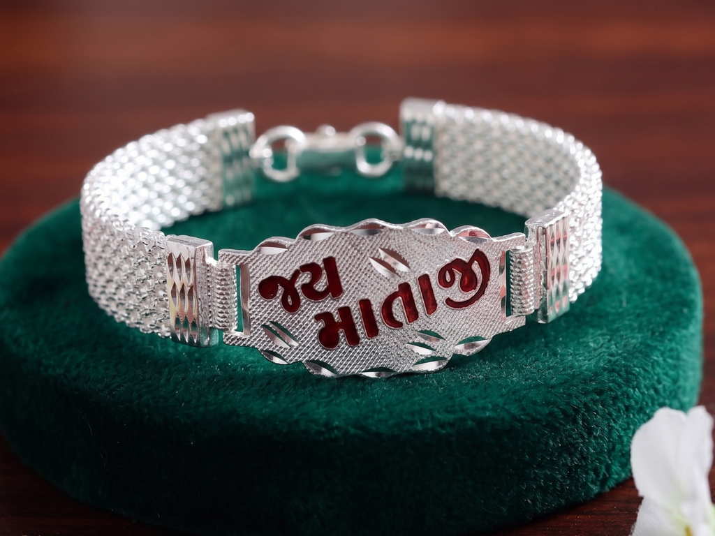 Premium R Plus Lucky Silver-Plated Traditional Jewellery