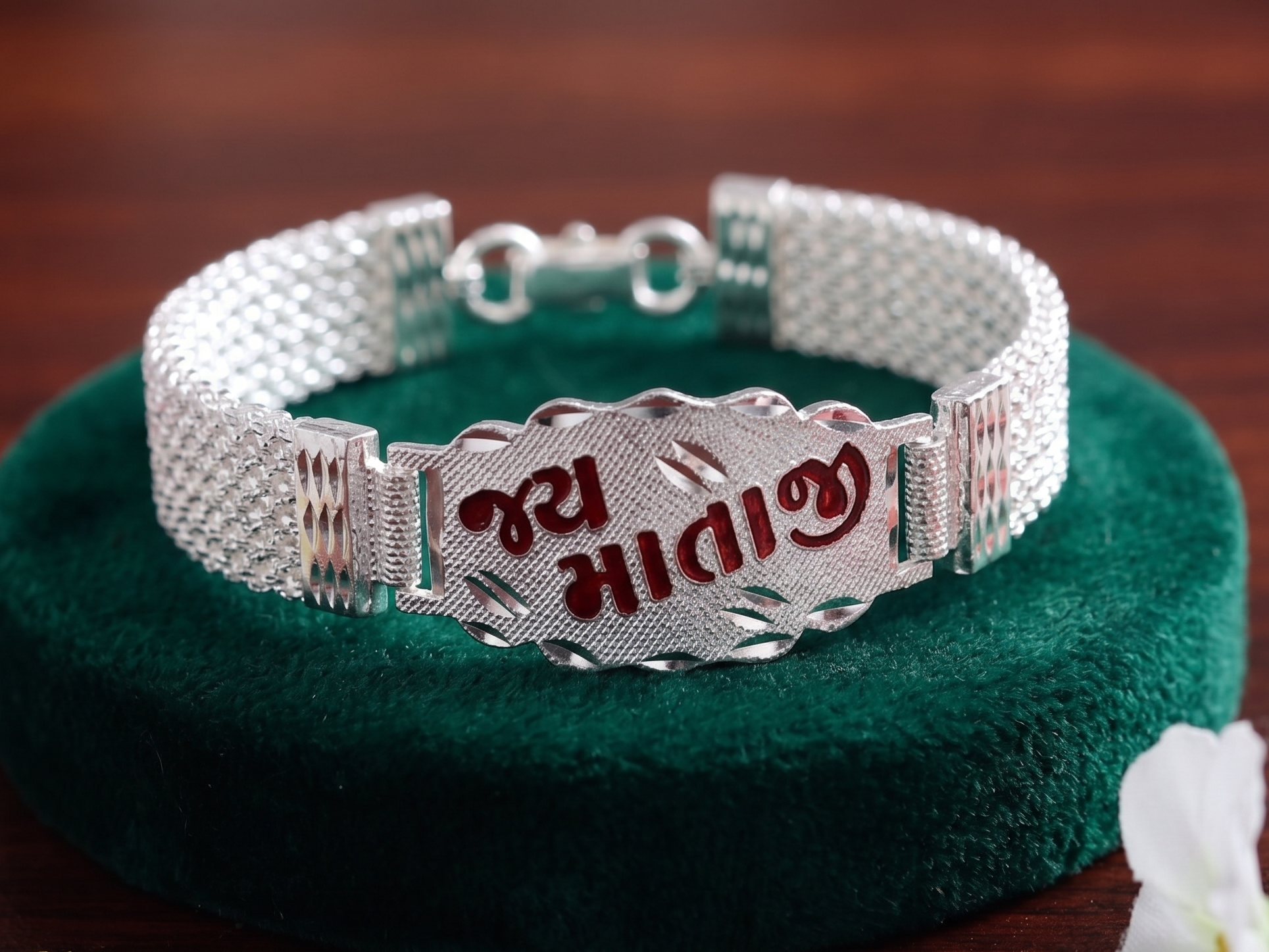 Premium R Plus Lucky Silver-Plated Traditional Jewellery