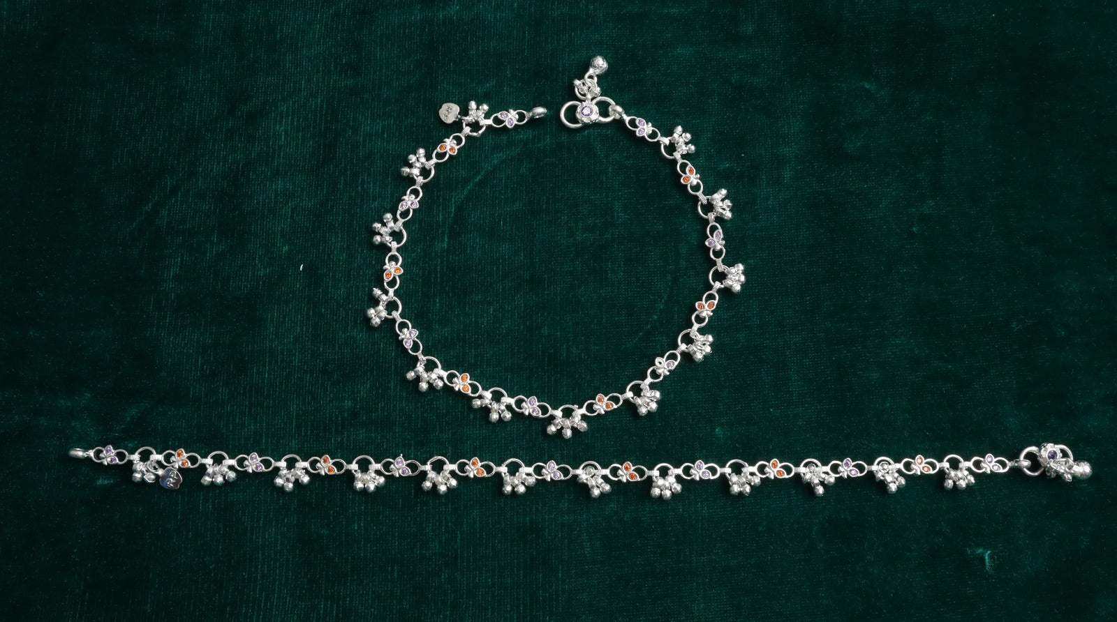 Royal Style German Silver Payal with Long Lasting Shine & Premium Craftsmanship