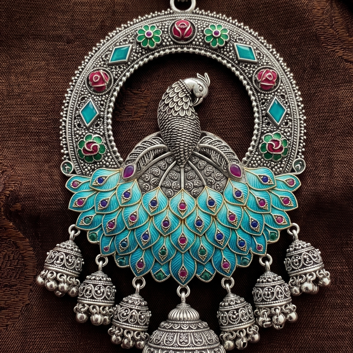 Traditional  Art Jewellery with Premium German Silver Finish