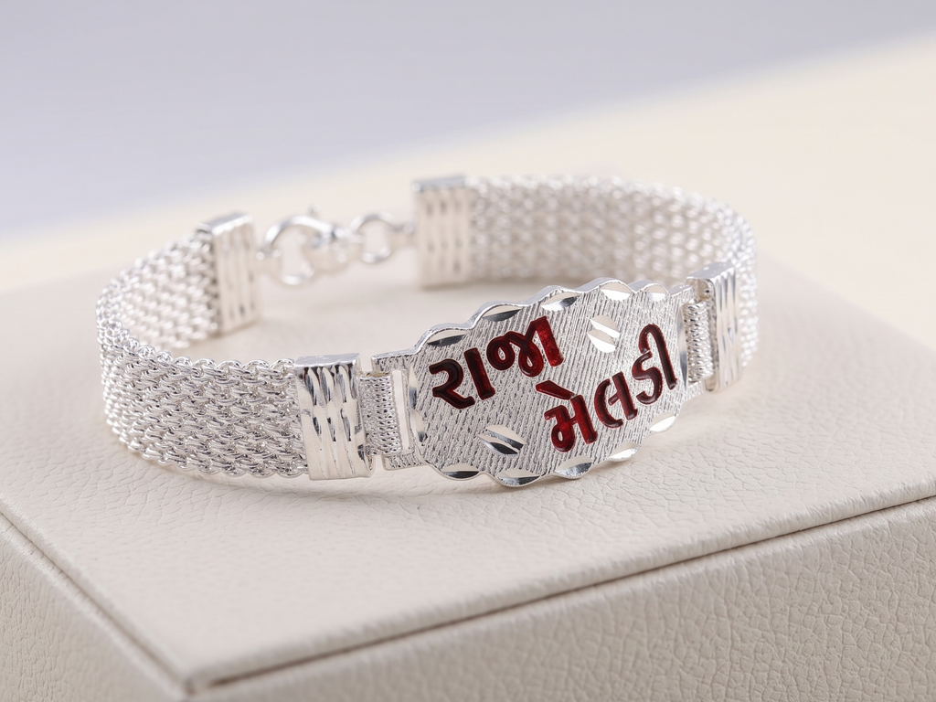 Premium R Plus Lucky Silver-Plated Traditional Jewellery