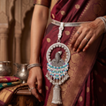 Traditional  Art Jewellery with Premium German Silver Finish