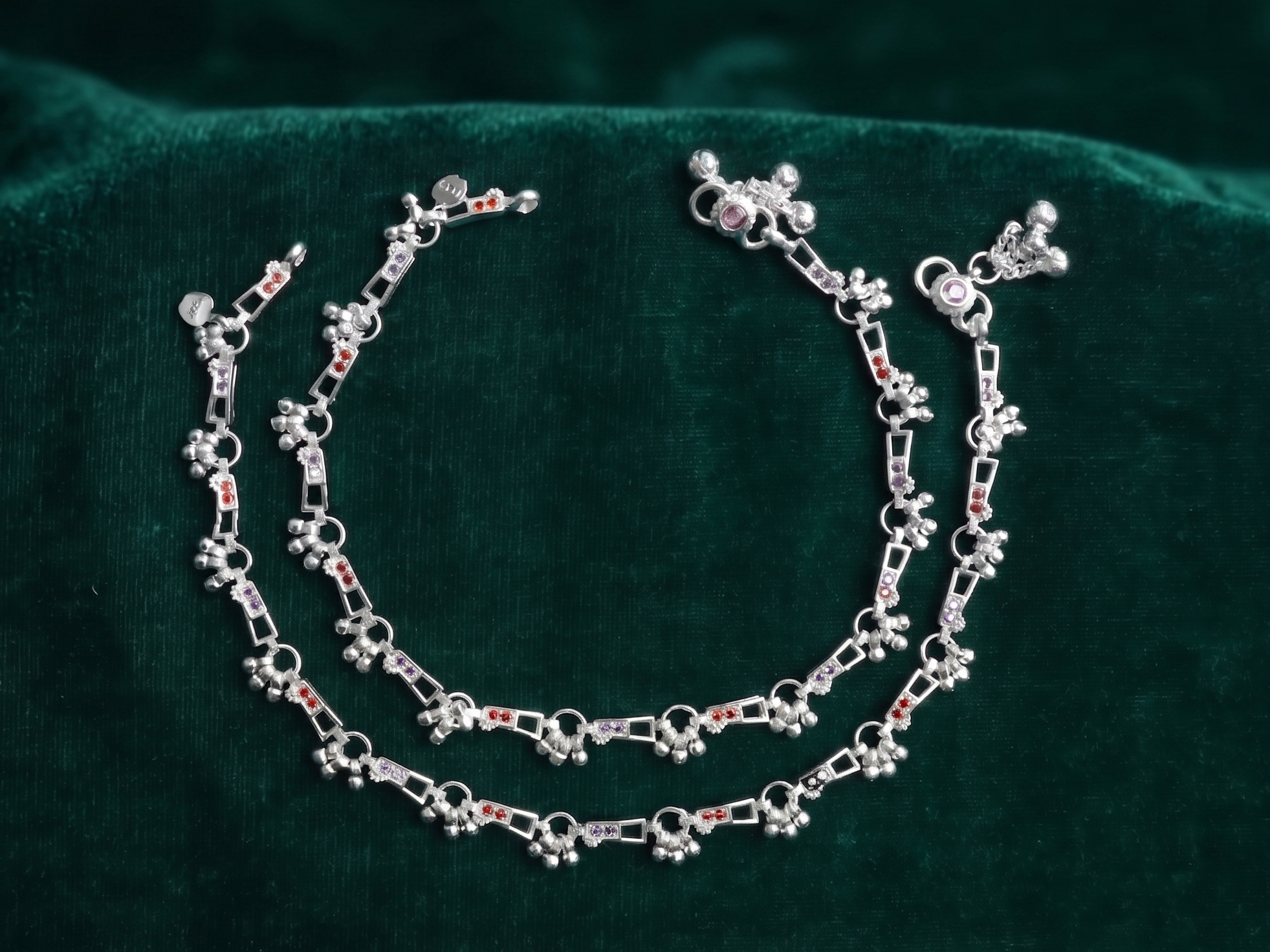 Royal Style German Silver Payal with Long Lasting Shine & Premium Craftsmanship