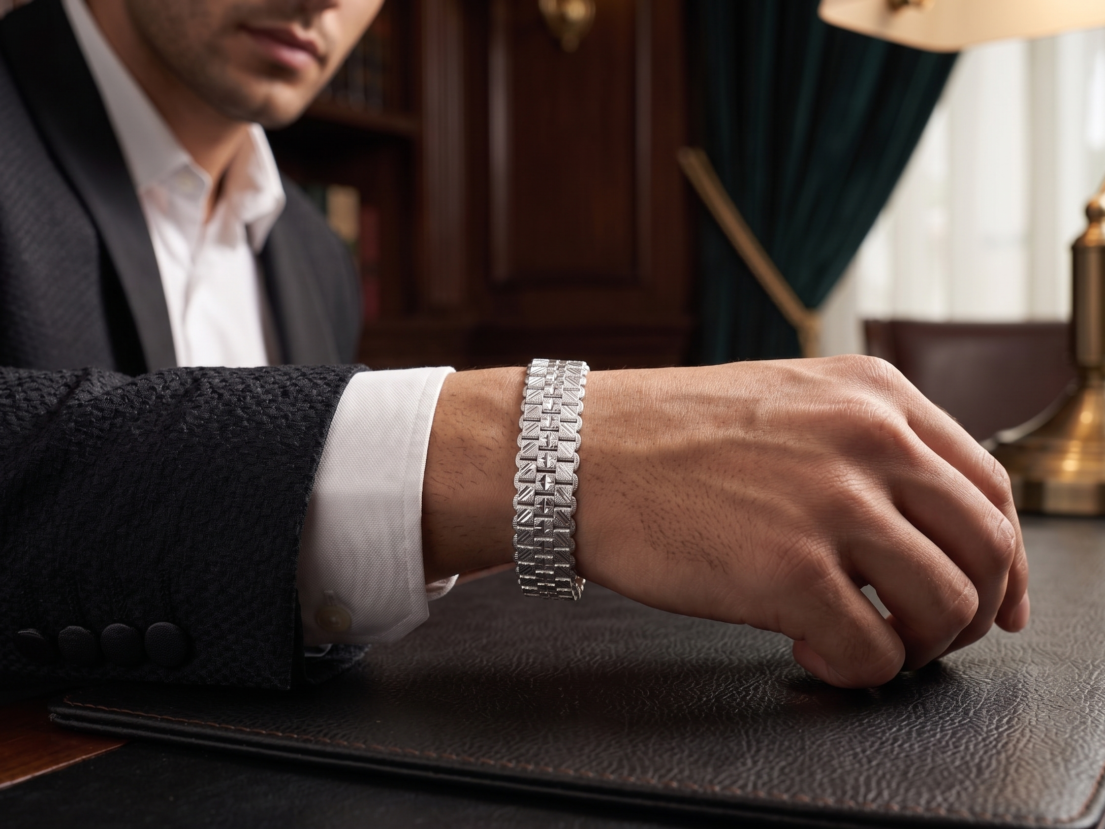 Premium R Plus Lucky Silver-Plated Traditional Jewellery