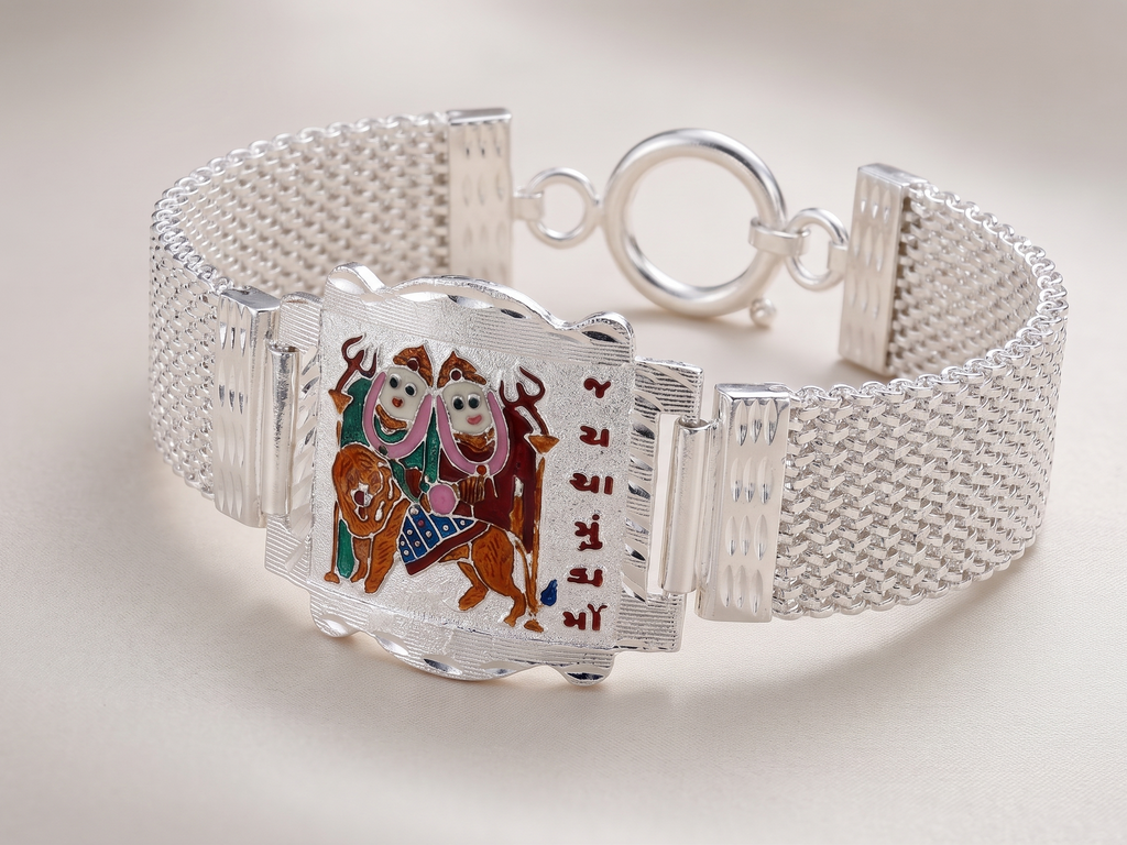 Premium R Plus Lucky Silver-Plated Traditional Jewellery