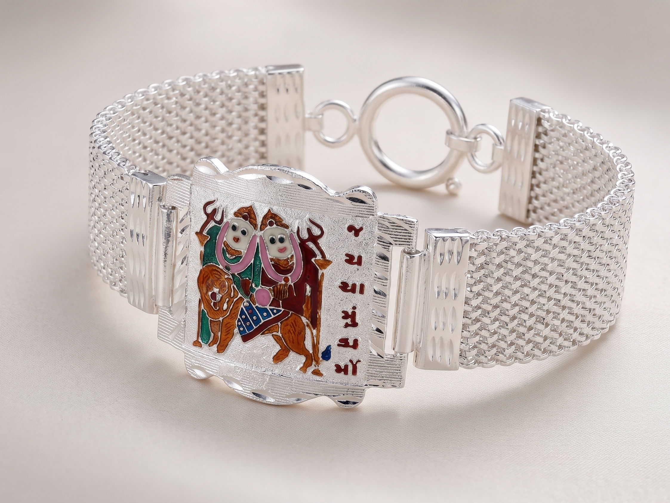 Premium R Plus Lucky Silver-Plated Traditional Jewellery