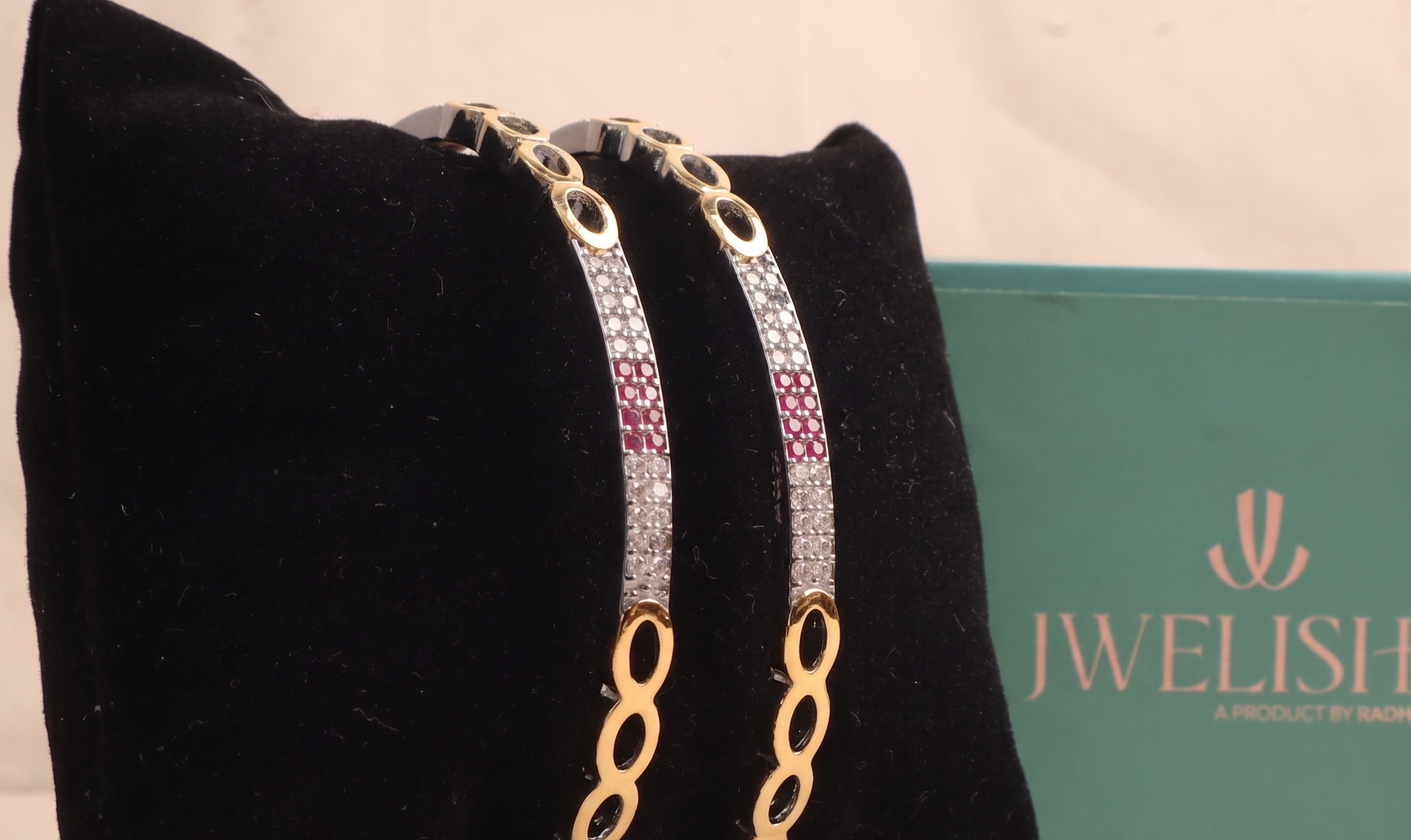 Luxury Silver-Plated German Silver Bangles | Jwelisha