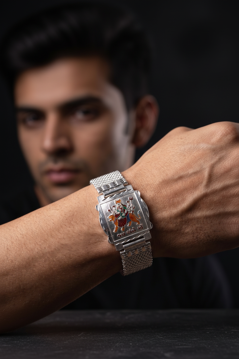 Premium R Plus Lucky Silver-Plated Traditional Jewellery