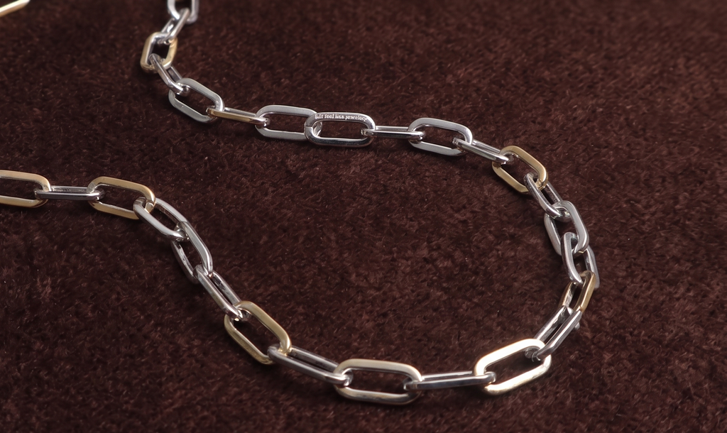 Premium German Silver Dual Tone Necklace | 0 Touch Silver Plated Fashion Jewellery