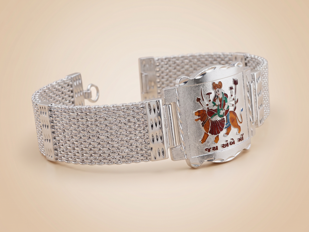 Premium R Plus Lucky Silver-Plated Traditional Jewellery