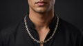 The Two-Tone Cuban Link Chain — Handcrafted Men's Statement