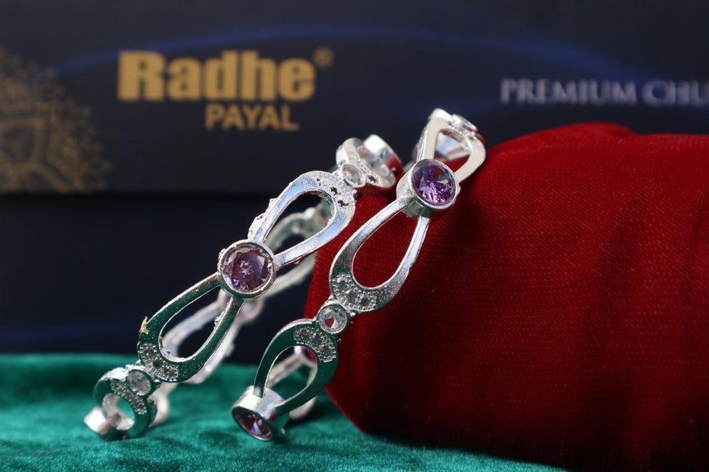 Classic Premium CZ Stone Bangles | Jwelisha