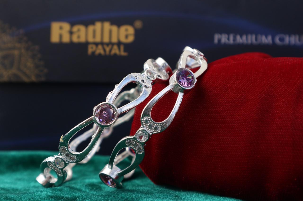Classic Premium CZ Stone Bangles | Jwelisha