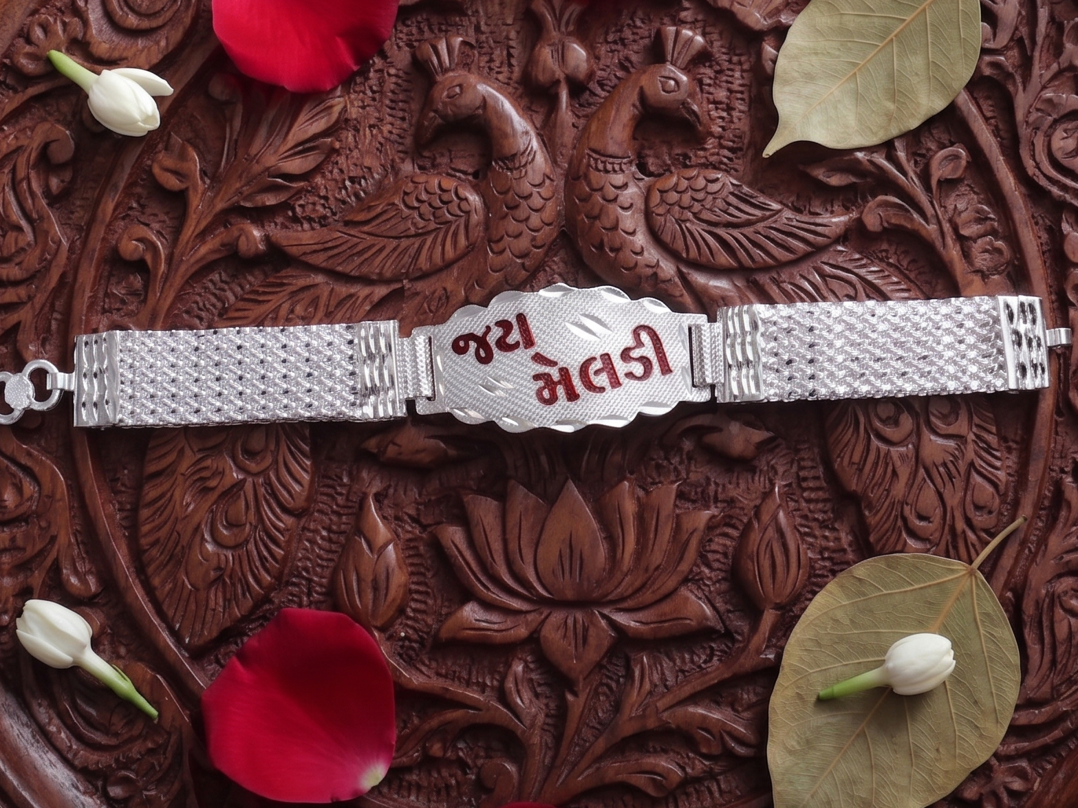 Premium R Plus Lucky Silver-Plated Traditional Jewellery