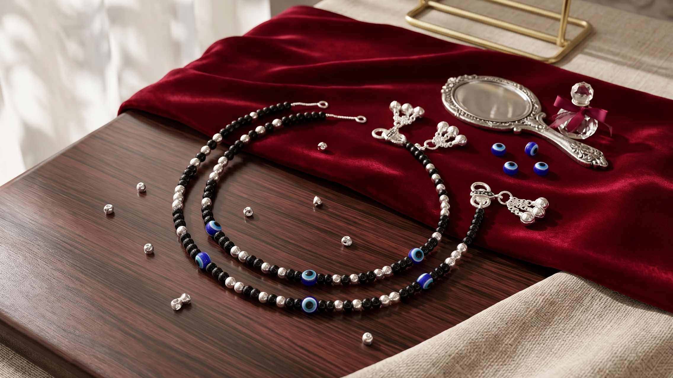 Premium German Silver Payal | 0 Touch Silver Plated Anklet for Women