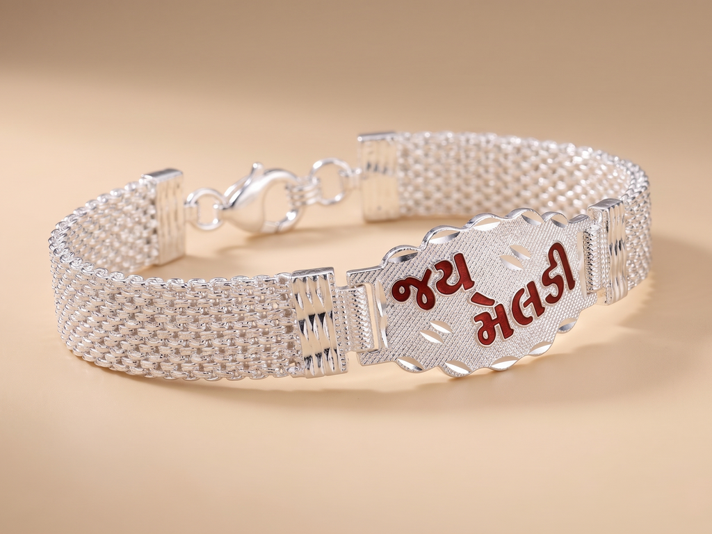 Premium R Plus Lucky Silver-Plated Traditional Jewellery