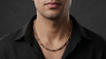 The Two-Tone Cuban Link Chain — Handcrafted Men's Statement