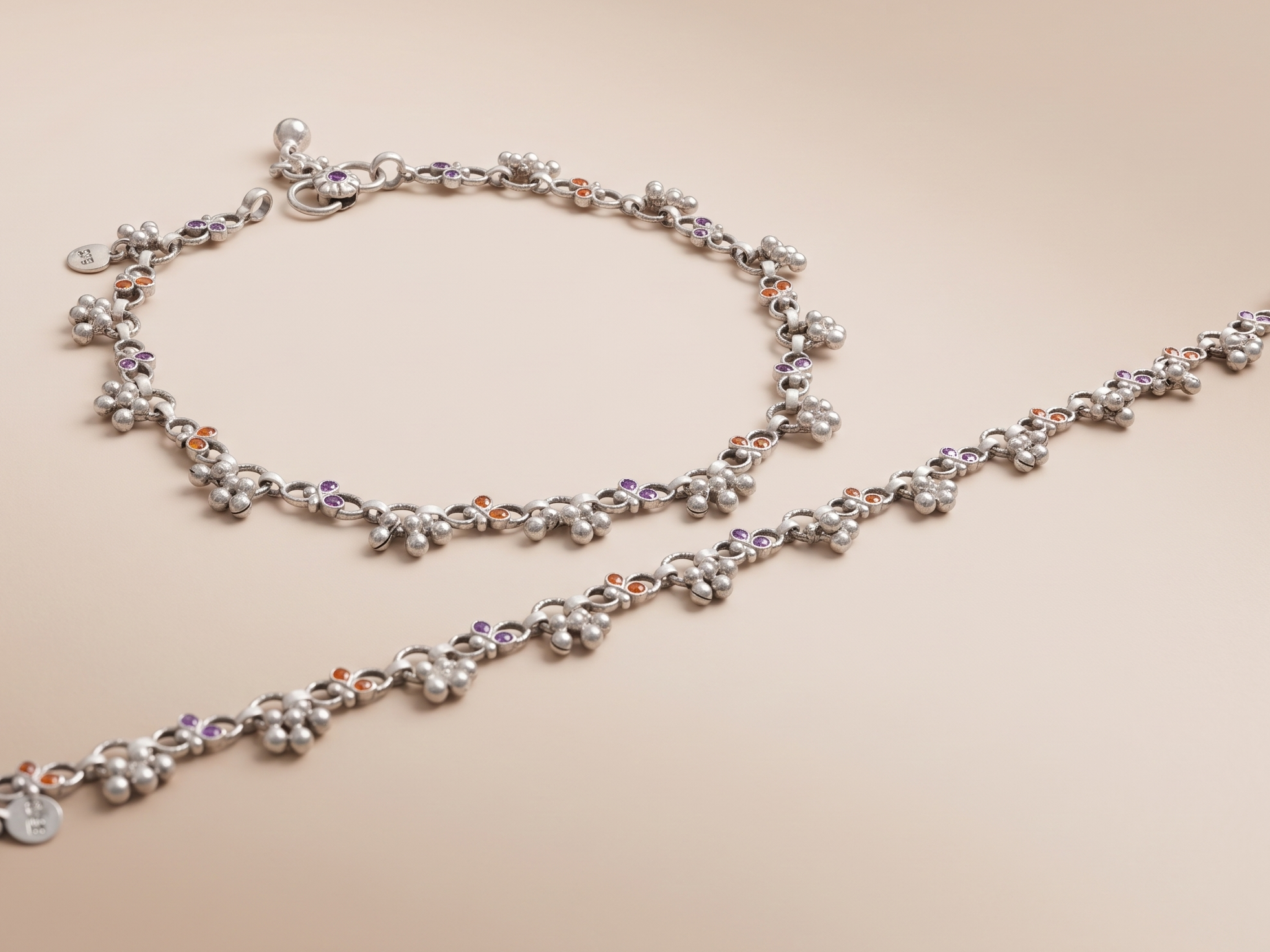 Royal Style German Silver Payal with Long Lasting Shine & Premium Craftsmanship