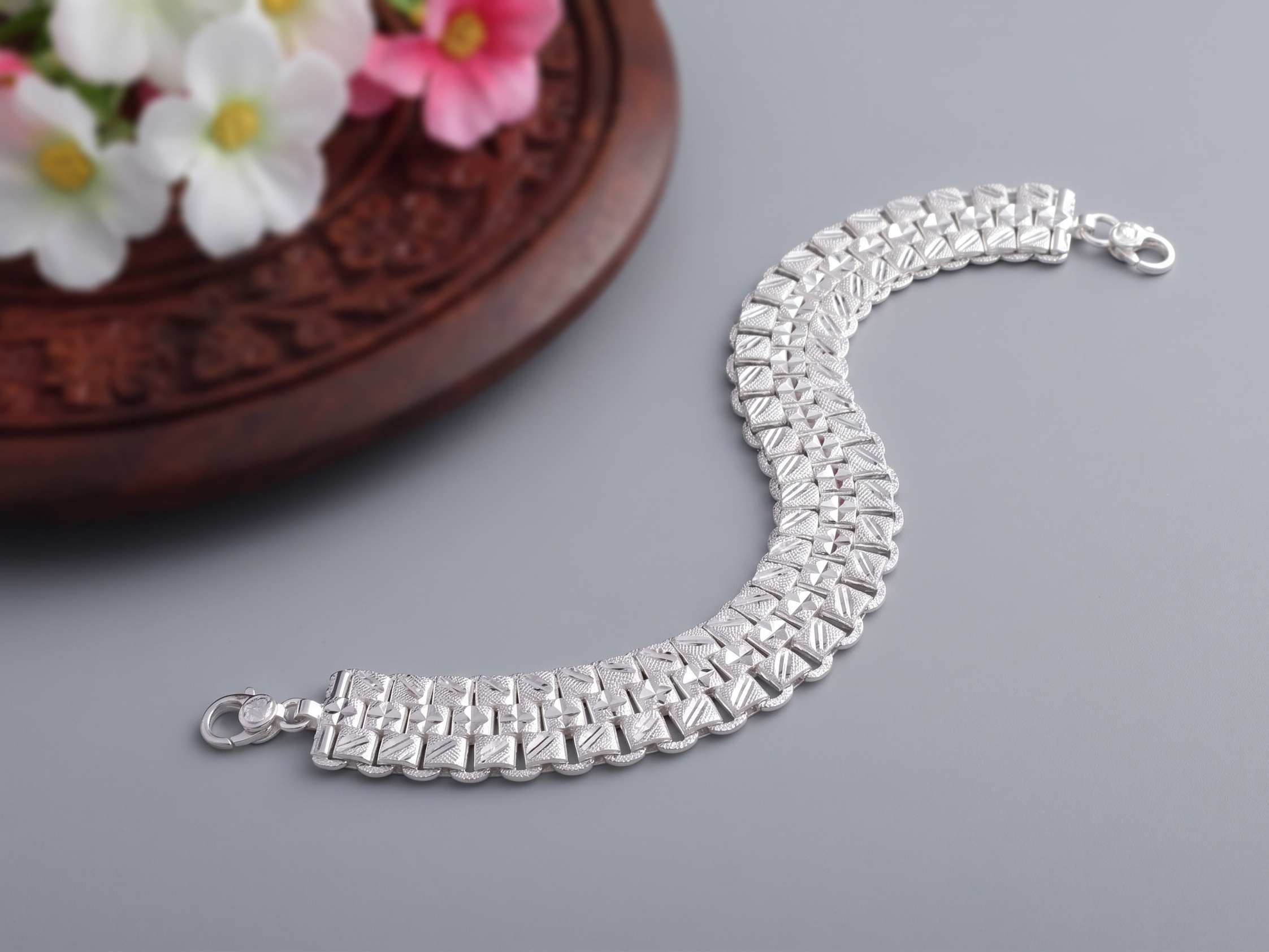 Premium R Plus Lucky Silver-Plated Traditional Jewellery