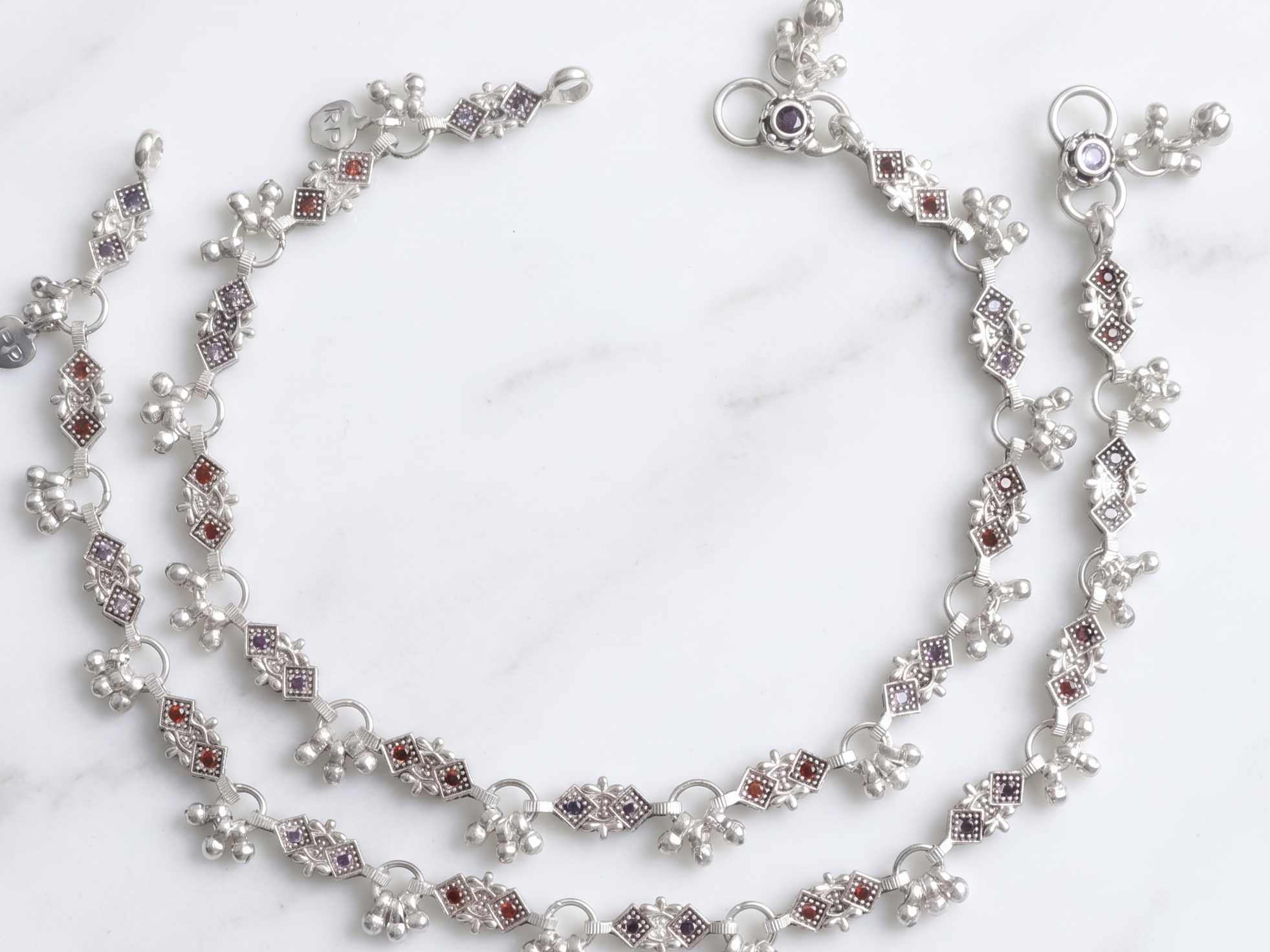Royal Style German Silver Payal with Long Lasting Shine & Premium Craftsmanship