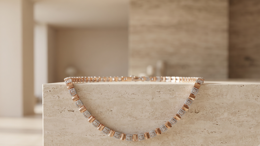 The Two-Tone Cuban Link Chain — Handcrafted Men's Statement