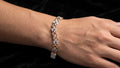 The Signature Two-Tone Link Bracelet — Handcrafted Men's Statement Piece