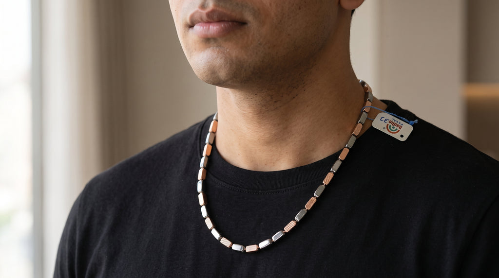 The Two-Tone Cuban Link Chain — Handcrafted Men's Statement