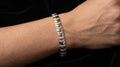 The Signature Two-Tone Link Bracelet — Handcrafted Men's Statement Piece