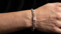 The Signature Two-Tone Link Bracelet — Handcrafted Men's Statement Piece