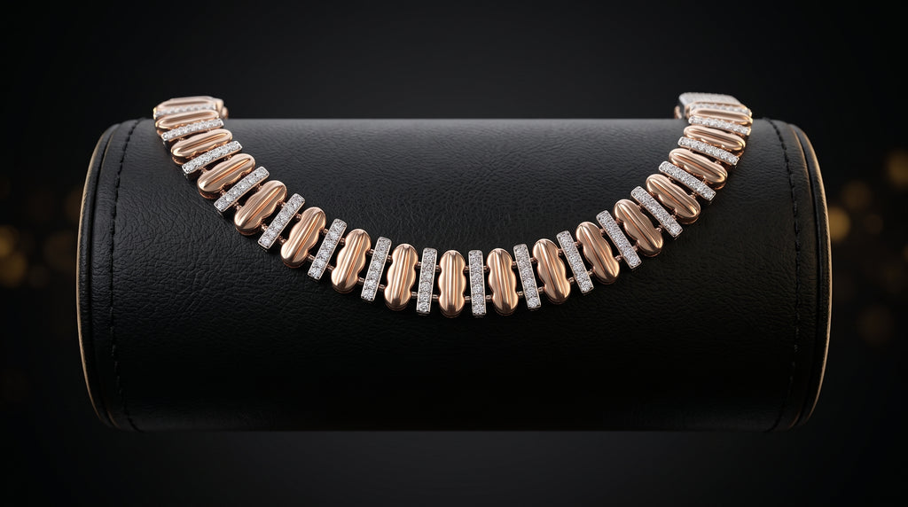 The Signature Two-Tone Link Bracelet — Handcrafted Men's Statement Piece