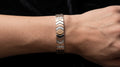 The Signature Two-Tone Link Bracelet — Handcrafted Men's Statement Piece