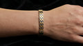 The Signature Two-Tone Link Bracelet — Handcrafted Men's Statement Piece