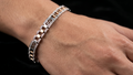 The Signature Two-Tone Link Bracelet — Handcrafted Men's Statement Piece