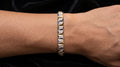 The Signature Two-Tone Link Bracelet — Handcrafted Men's Statement Piece