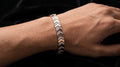 The Signature Two-Tone Link Bracelet — Handcrafted Men's Statement Piece
