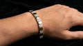 The Signature Two-Tone Link Bracelet — Handcrafted Men's Statement Piece